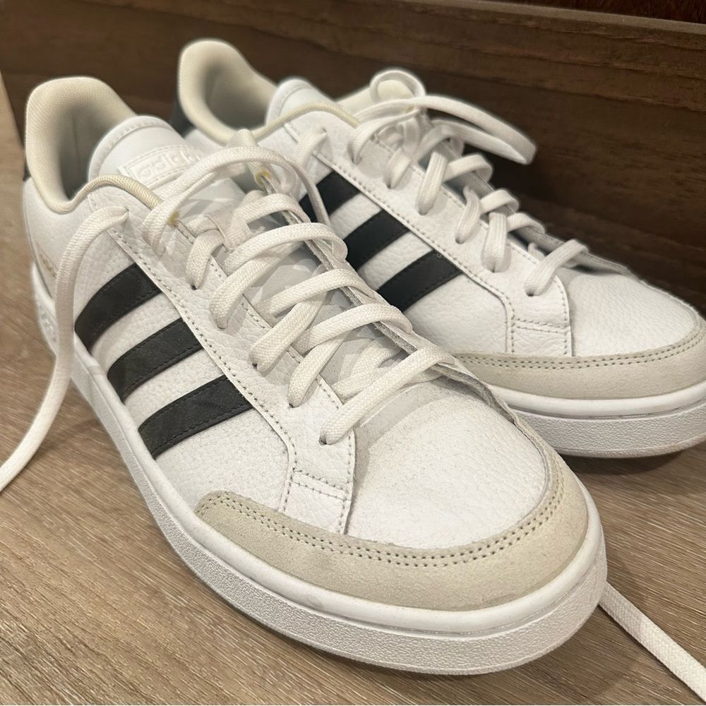 adidas Grand Court SE White Mens Shoes size 11.5 - Picture 4 of 16